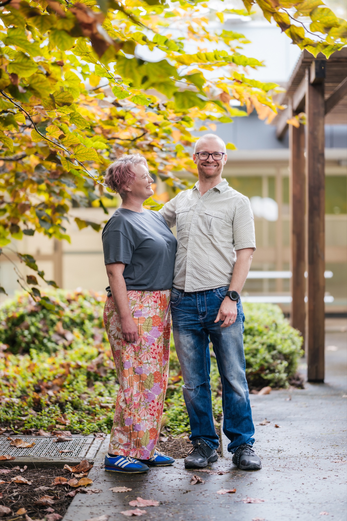 Tim and Megan, NeuRA Giving Day supporters